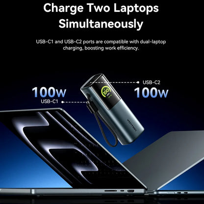 High-Capacity 27000mAh Portable Power Bank Charger