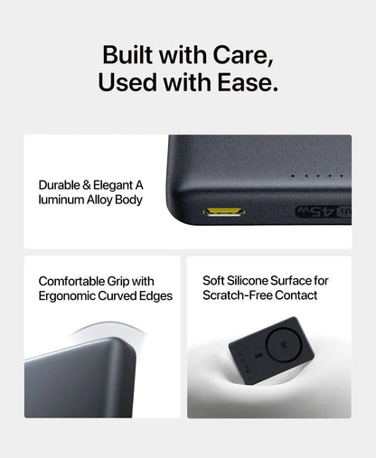 Wireless Power Bank with Magnetic Attachment