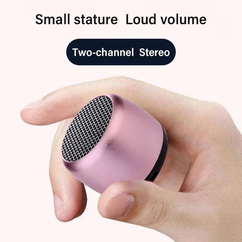 Compact Bluetooth Speaker with Wireless Connectivity