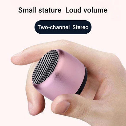 Compact Bluetooth Speaker with Wireless Connectivity