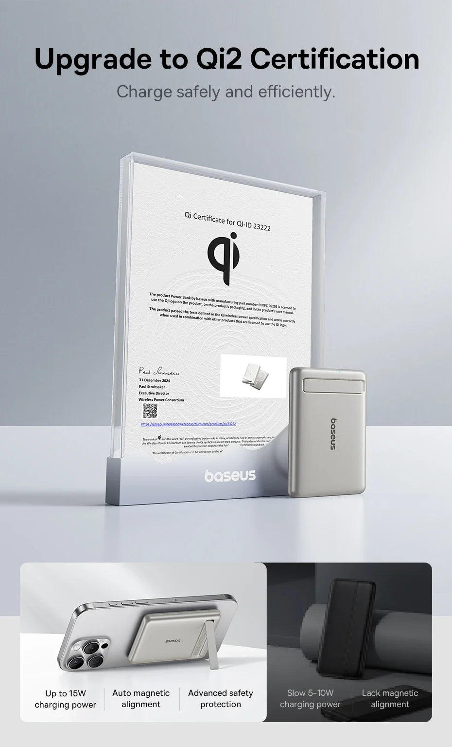 5000mAh Wireless Charger Portable Power Bank
