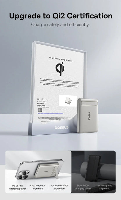 5000mAh Wireless Charger Portable Power Bank