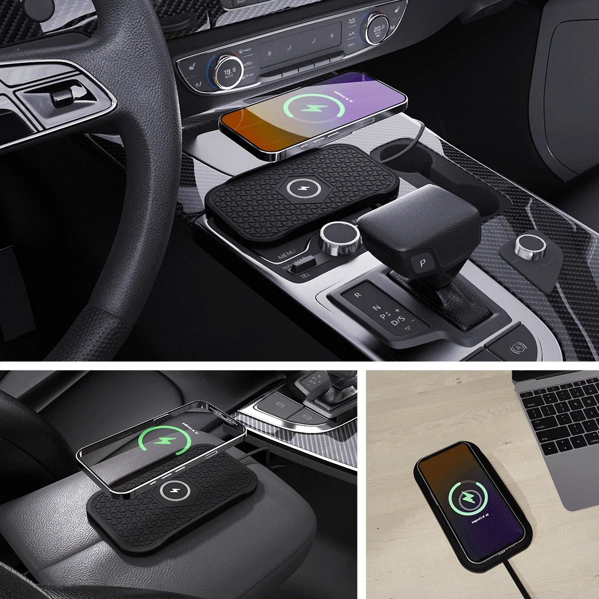 Silicone Charging Pad for Cars – Non-Slip Design