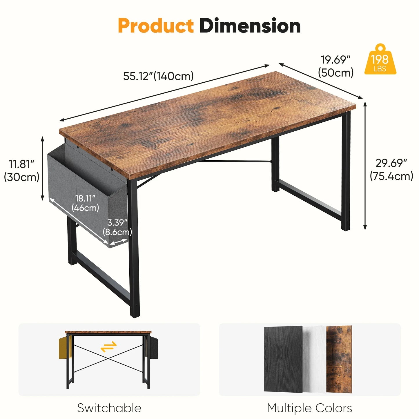 Portable Work Desk for On-the-Go Use