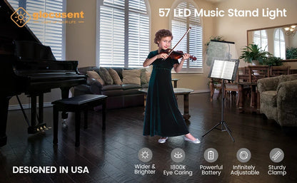 Music Stand Light with 56 LEDs