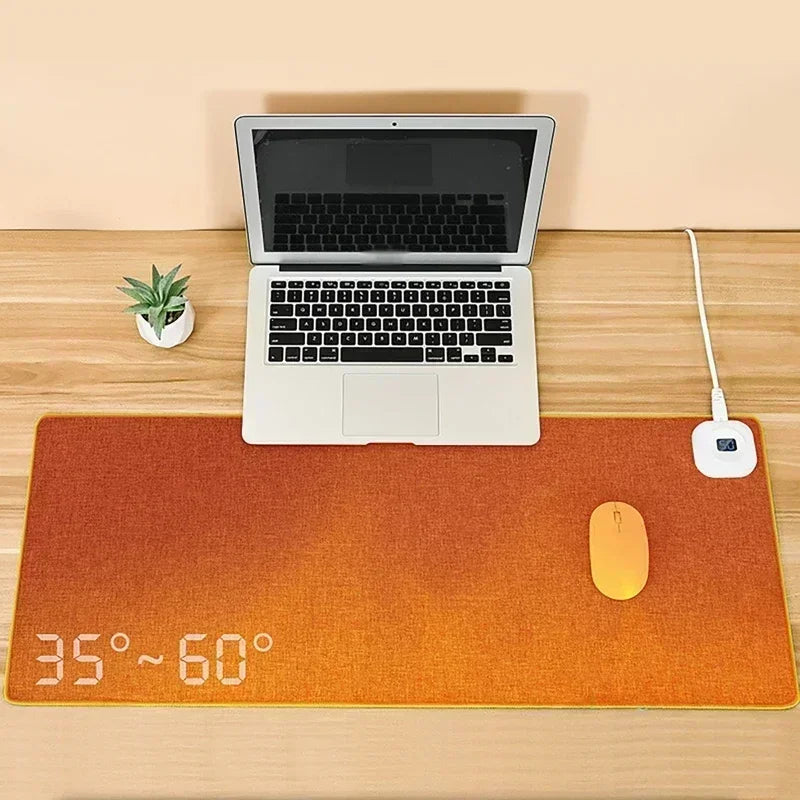 Comfortable and Warm Heated Mouse Pad for Enhanced Productivity