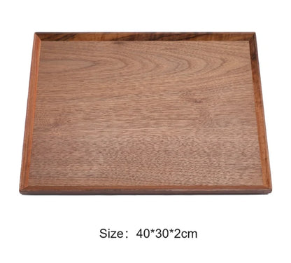 Hexagonal Fruit Dish in Black Walnut Finish
