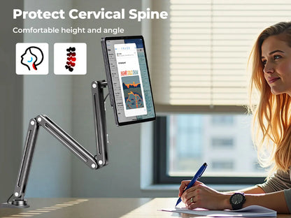 Magnetic Charging Stand and Desk Mount for iPad
