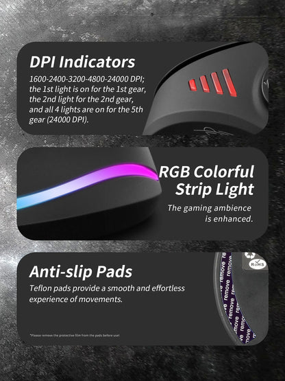 Wireless Vertical Ergonomic Mouse Model F18