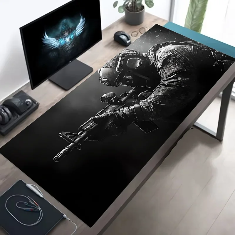 Tactical Soldiers Gaming Mouse Pad - XXL Size