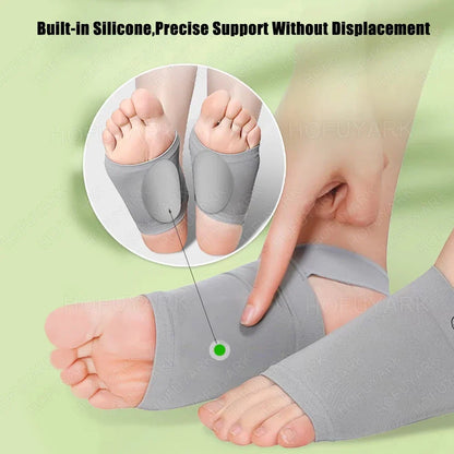 Silicone Insoles for Enhanced Arch Support