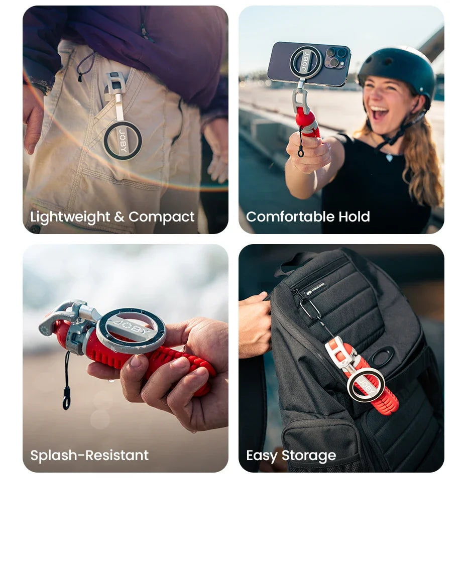 Tripod with Magnetic Suction Feature