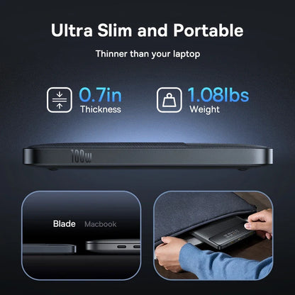 Fast Charging Power Bank 100W with PD Technology