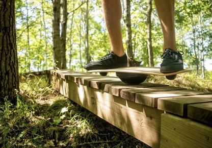 Balance Board with Rotating Feature
