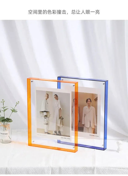 Customizable Acrylic Picture Display Frame