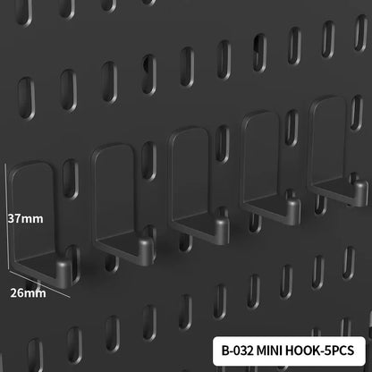 Vertical Pegboard Organizer for Desk Use