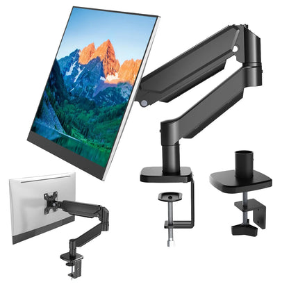 Dual Monitor Stand with Gas Spring Mechanism
