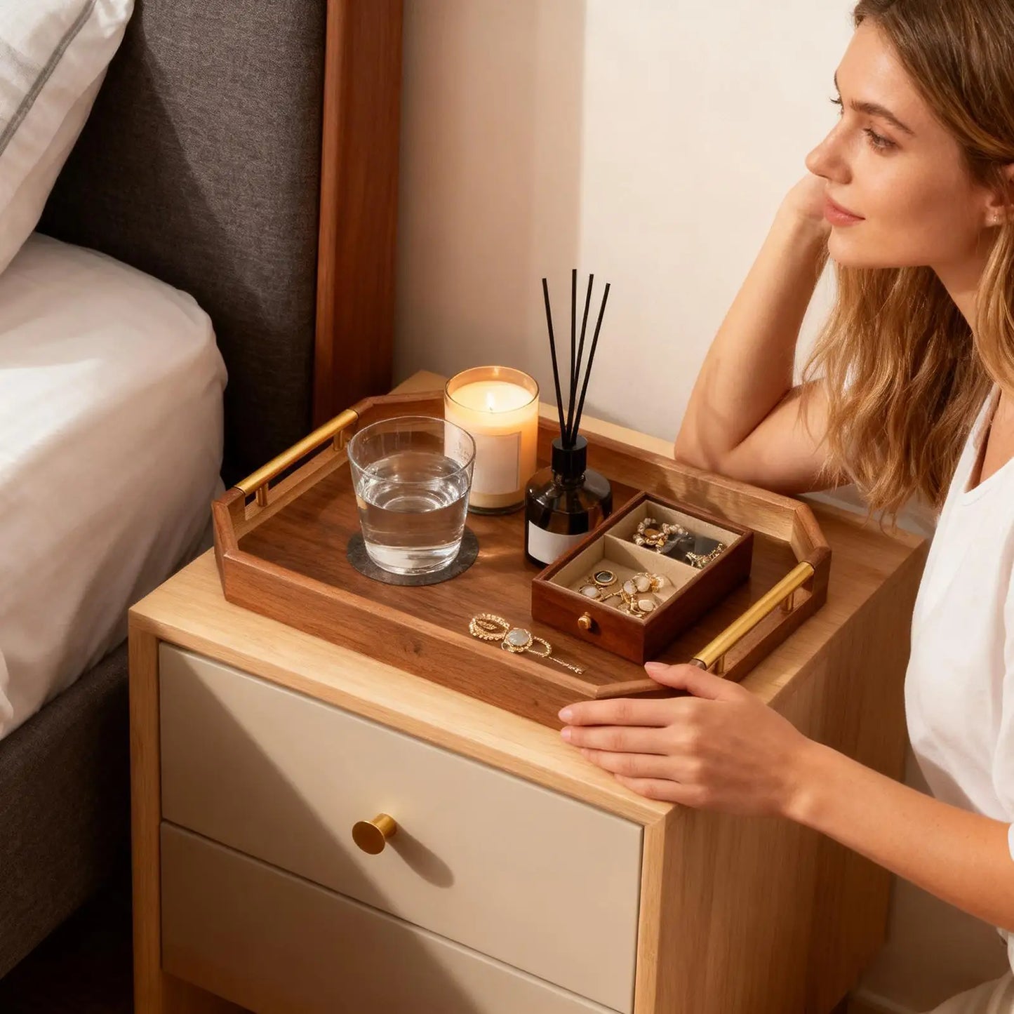Decorative Tray for Home Organization