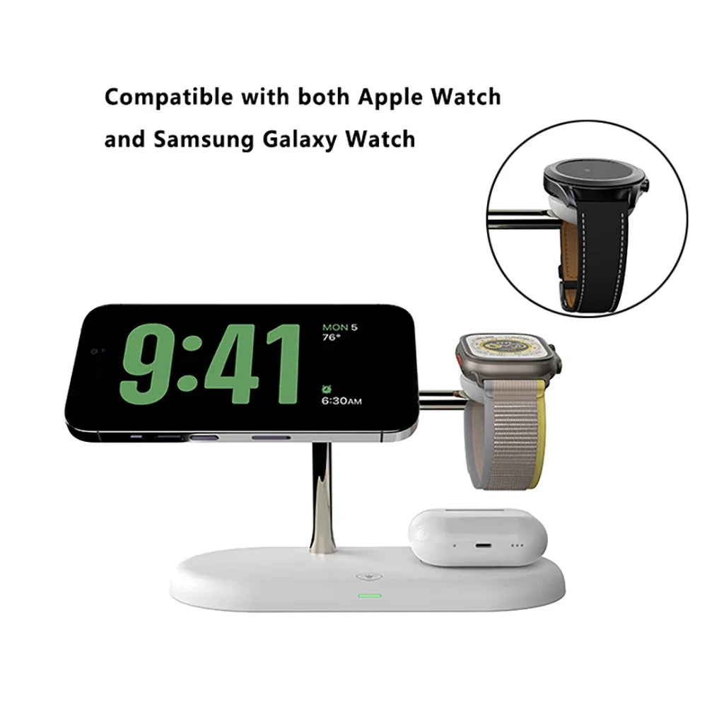 3-in-1 Magnetic Wireless Charger Station for Devices