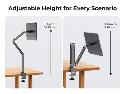 Magnetic Charging Stand and Desk Mount for iPad