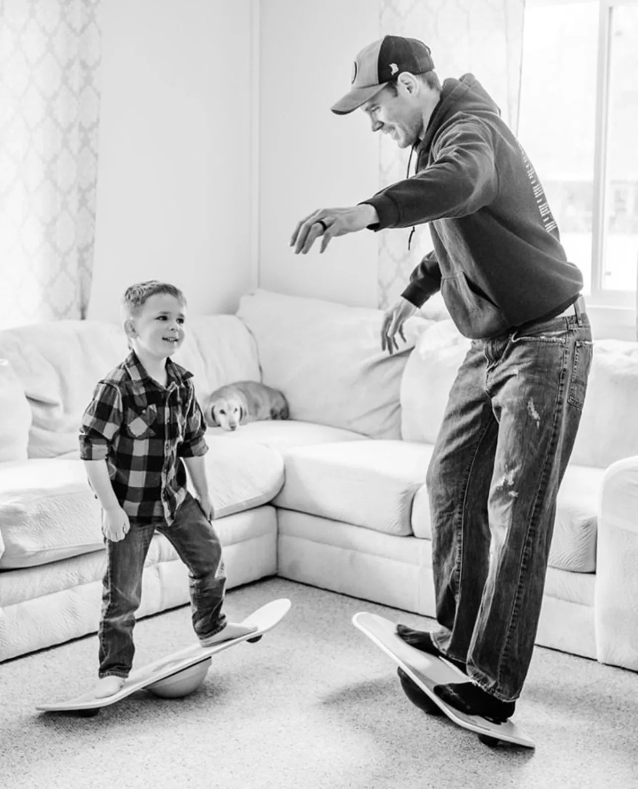 Rotating Balance Board for Enhanced Stability Training