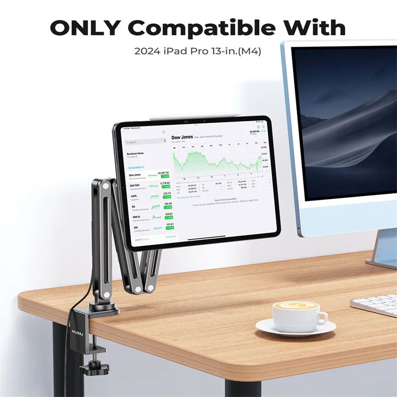 Magnetic Charging Stand and Desk Mount for iPad