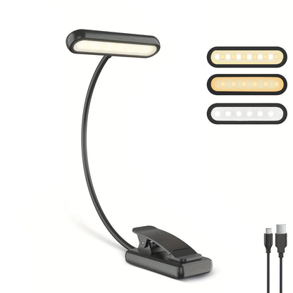 Clip-On LED Reading Lamp – Portable Light Source
