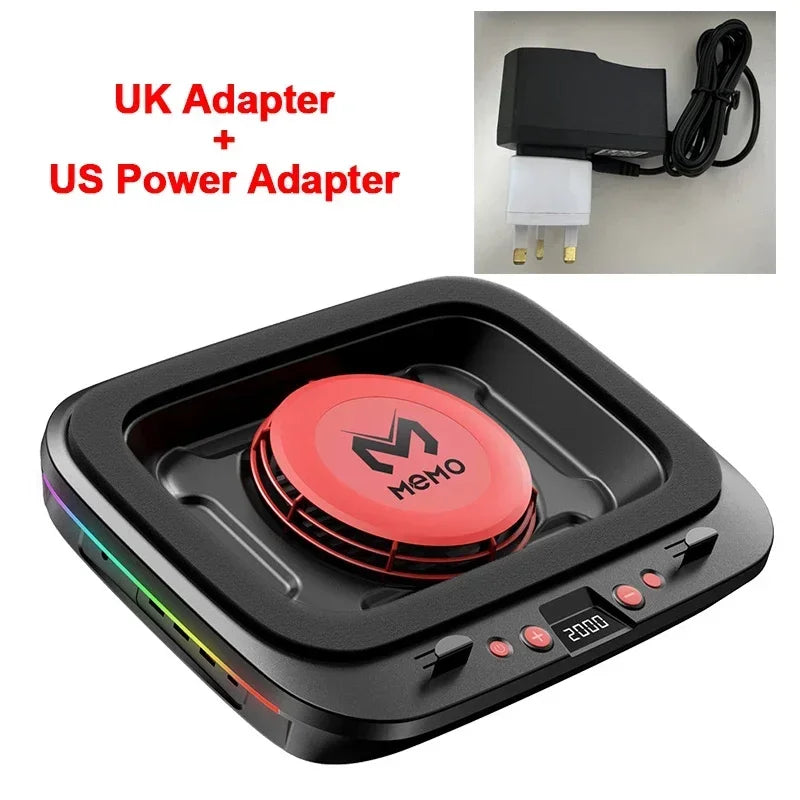 Cooling Pad for Laptops with Adjustable Design
