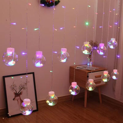Celestial Glow Solar LED String Illumination