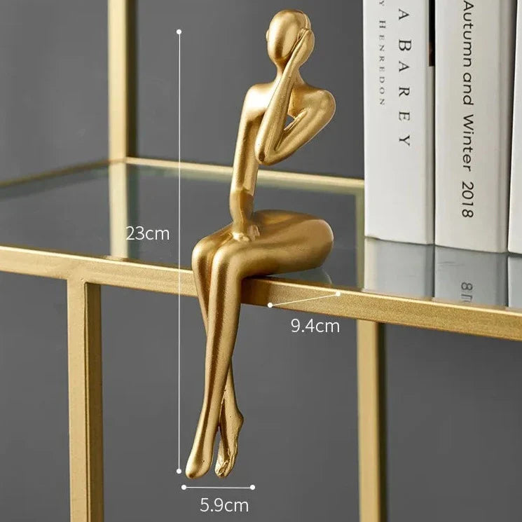 Lustrous Harmony Modern Art Sculptures