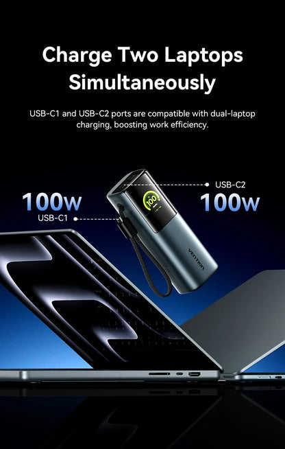 High-Capacity 27000mAh Portable Power Bank Charger