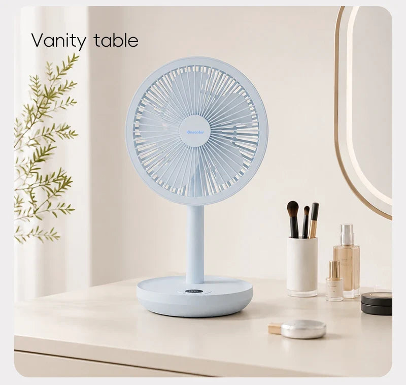 Smart Oscillating Desk Fan for Improved Airflow