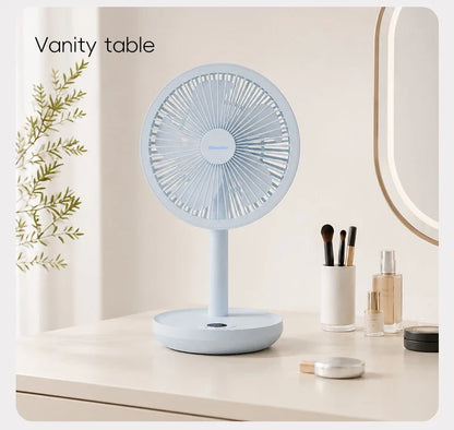 Smart Oscillating Desk Fan for Improved Airflow