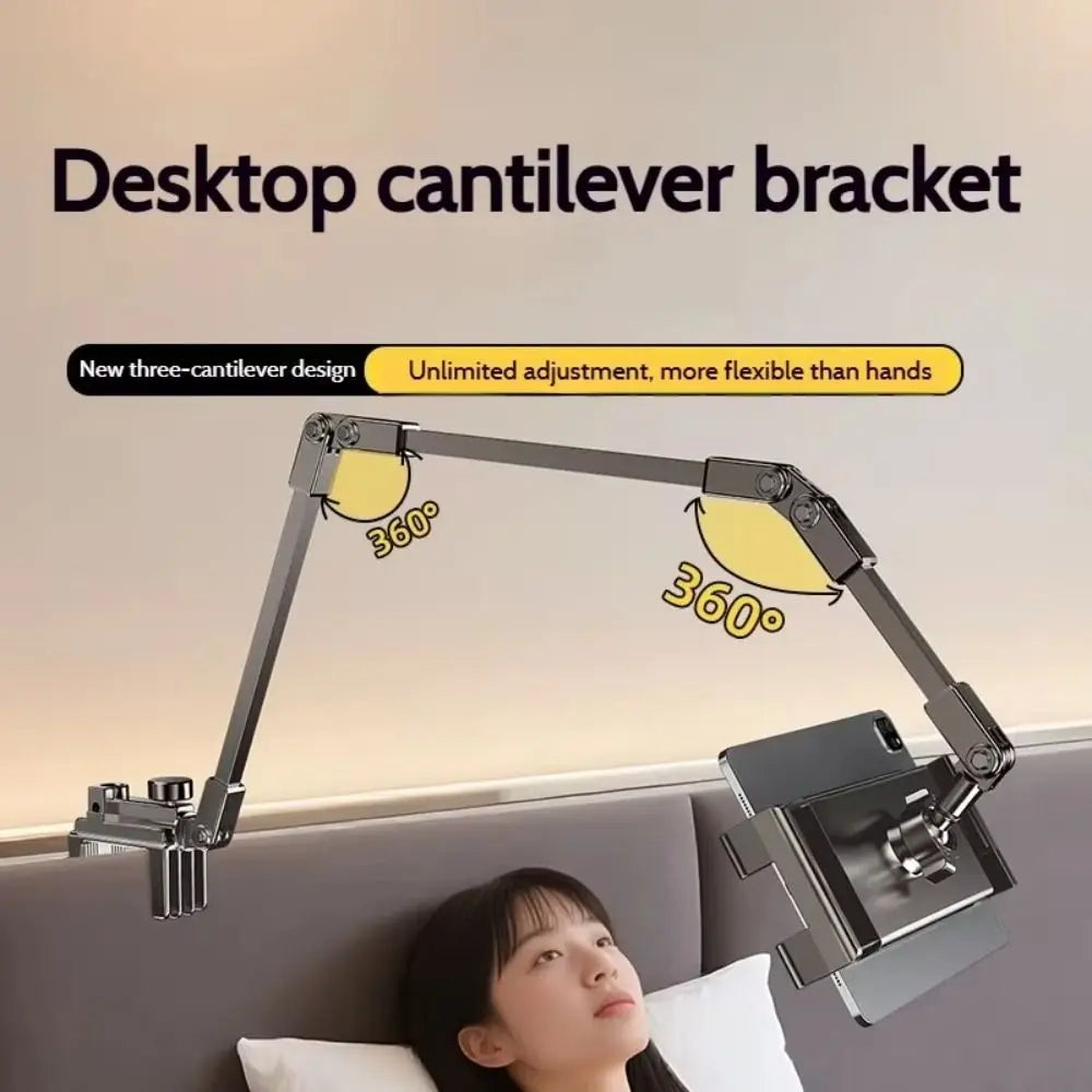 Rotating Tablet Holder with Adjustable Angles