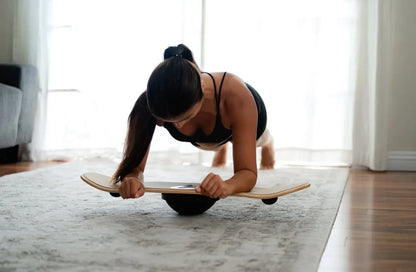 Rotating Balance Board for Enhanced Stability Training