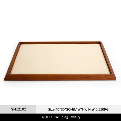 Elegant Wooden Tray for Bracelet Storage and Organization