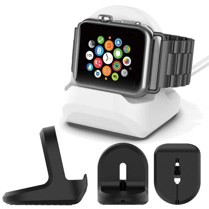 Silicone Stand Holder for Apple Watch Charging Dock