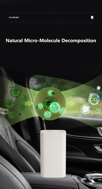 Compact HEPA Air Cleaner for Desktop Use