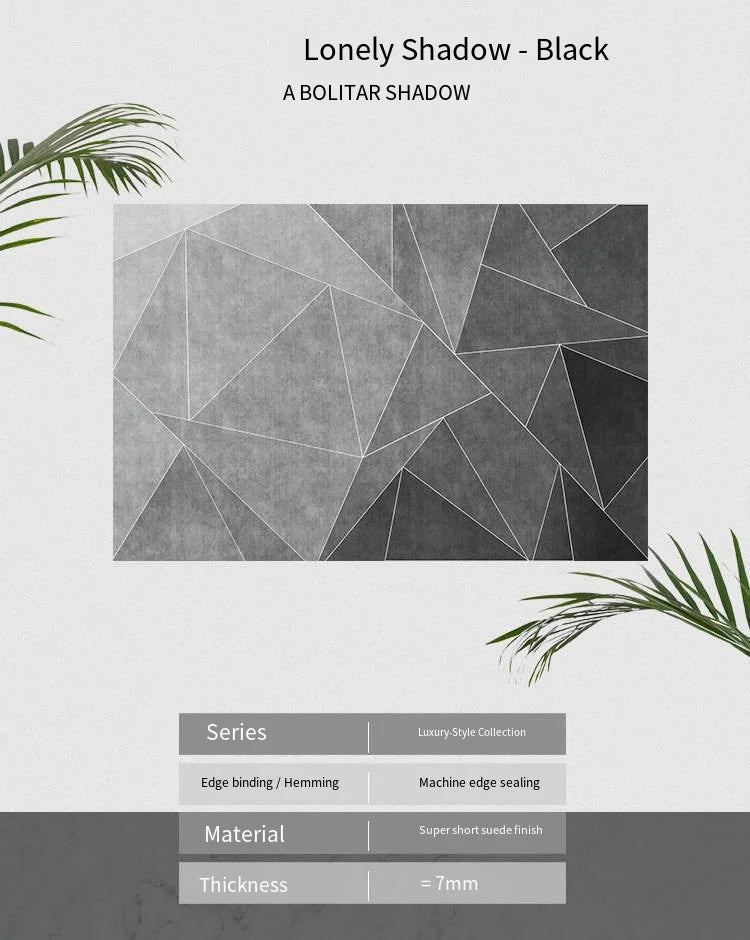 Contemporary Area Rug for Home Office or Study Room