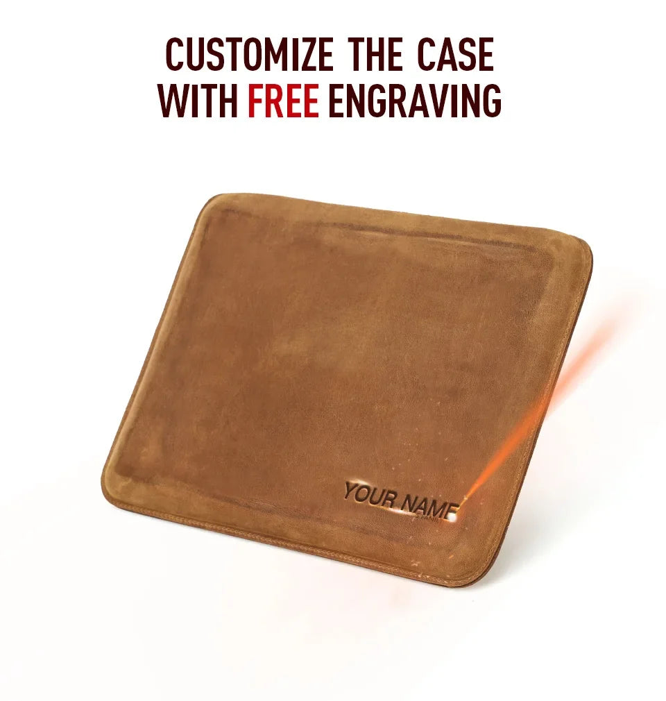 Genuine Leather Sleeve for Laptops