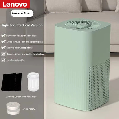 Compact HEPA Air Cleaner for Desktop Use