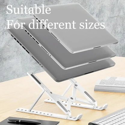 Versatile Stand for Laptops and Tablets with Adjustable Height