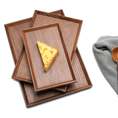 Hexagonal Fruit Dish in Black Walnut Finish