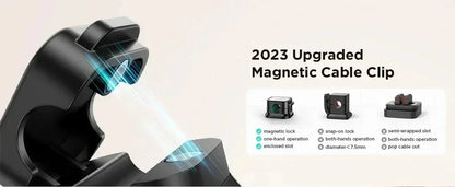 Holder for Magnetic Cables and Clips