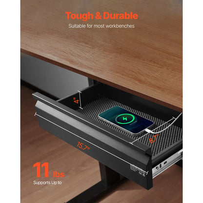 Slide-Out Drawer for Under-Desk Storage