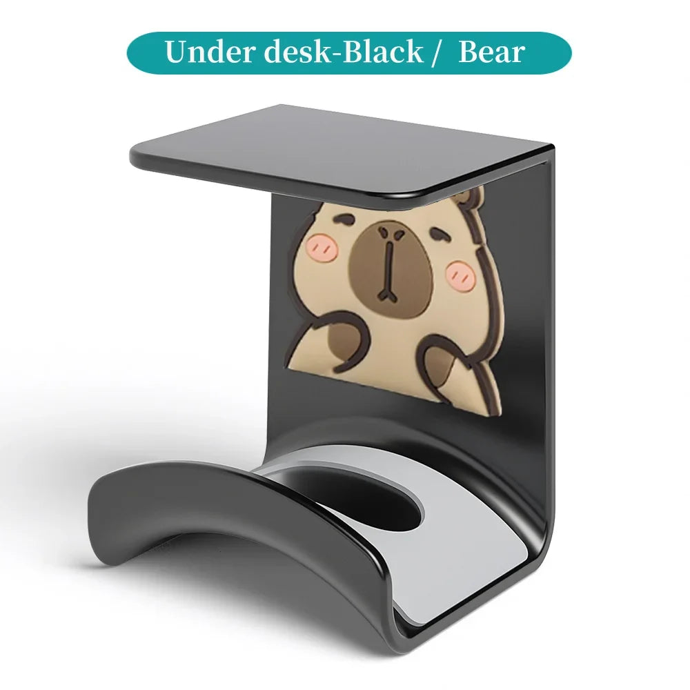 Wall-Mounted Holder for Headphones