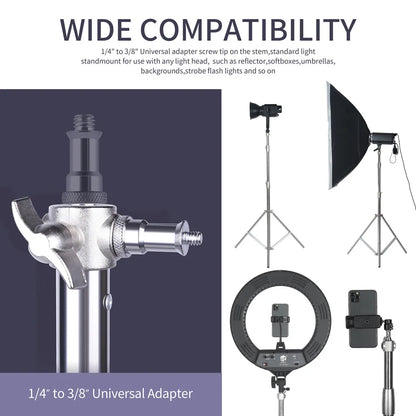 Tripod for Studio Lighting - 2.9M Height Adjustable Stand