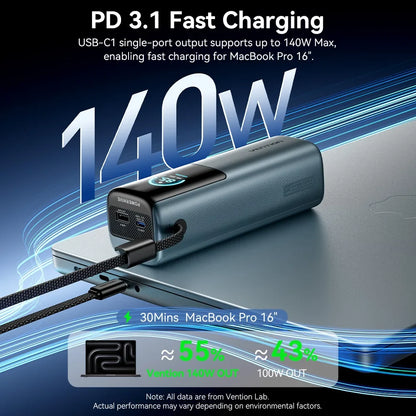 High-Capacity 27000mAh Portable Power Bank Charger