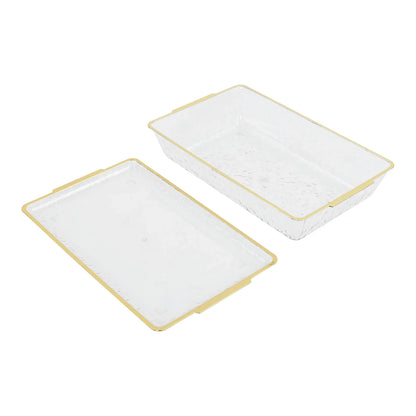 Serving Set with Chilled Tray and Bowls
