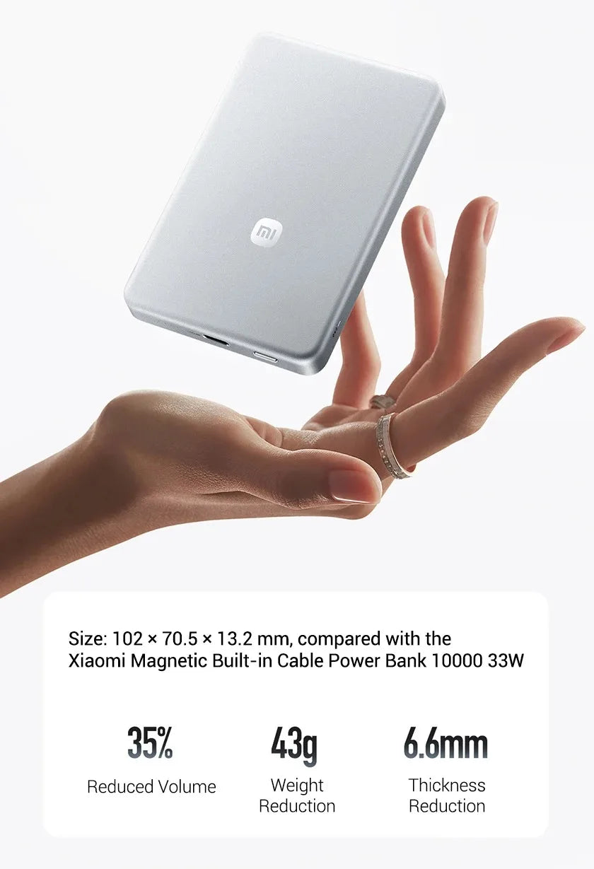 Wireless Power Bank 10000mAh Capacity